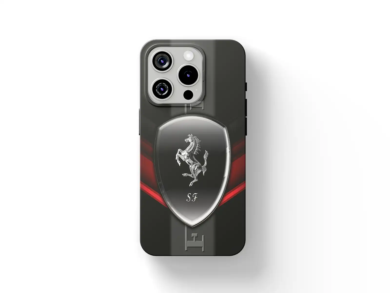 Ferrari Cover Cellulare Look Dinamico da Corsa